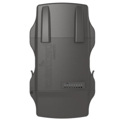 MikroTik NetMetal 5 (720MHz CPU, 128MB RAM, 1xGigabit LAN, 1xSFP cage, 1xUSB, 1xminiPCI-e, built-in 5Ghz 802.11ac 2x2 wireless with two RP-SMA connectors, RouterOS L4, outdoor enclosure, POE, PSU, pol