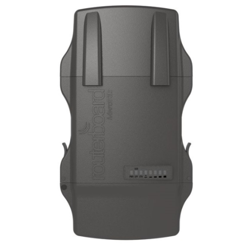 MikroTik NetMetal 5 (720MHz CPU, 128MB RAM, 1xGigabit LAN, 1xSFP cage, 1xUSB, 1xminiPCI-e, built-in 5Ghz 802.11ac 2x2 wireless with two RP-SMA connectors, RouterOS L4, outdoor enclosure, POE, PSU, pol