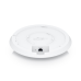 Ubiquiti Access Point U6 Enterprise WiFi 6 support (2.4/5/6 GHz bands), 10.2 Gbps aggregate throughput rate, (1) 2.5GbE RJ45 port (PoE In)Powered with PoE+