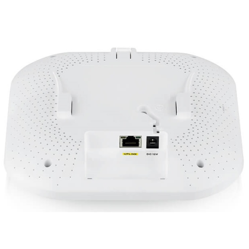 Точка доступа Zyxel NebulaFlex Pro WAX510D, WiFi 6, 802.11a/b/g/n/ac/ax (2,4 и 5 ГГц), MU-MIMO, антенны 2x2, до 575+1200 Мбит/с, 1xLAN GE, PoE, защита от 4G/5G