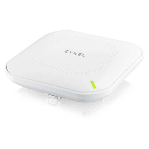 Точка доступа Zyxel NebulaFlex NWA90AX PRO, WiFi 6, 802.11a/b/g/n/ac/ax (2,4 и 5 ГГц), MU-MIMO, антенны 3x3, до 575+2400 Мбит/с, 1xLAN 2.5GE, PoE, защита от 4G/5G, БП в комплекте