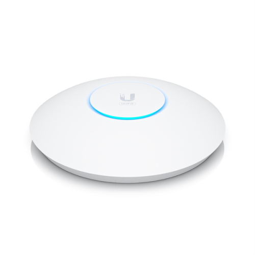 Ubiquiti Access Point U6 Enterprise WiFi 6 support (2.4/5/6 GHz bands), 10.2 Gbps aggregate throughput rate, (1) 2.5GbE RJ45 port (PoE In)Powered with PoE+