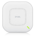 Точка доступа Zyxel NebulaFlex Pro WAX610D, WiFi 6, 802.11a/b/g/n/ac/ax (2,4 и 5 ГГц), MU-MIMO, антенны 4x4 с двойной диаграммой, до 575+2400 Мбит/с, 1xLAN 2.5GE, 1xLAN GE, PoE, защита от 4G/5G