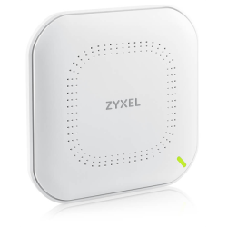 Точка доступа Zyxel NebulaFlex NWA50AX PRO, WiFi 6, 802.11a/b/g/n/ac/ax (2,4 и 5 ГГц), MU-MIMO, антенны 3x3, до 575+2400 Мбит/с, 1xLAN 2.5GE, PoE, без поддержки Captive portal и WPA-Enterprise, защита