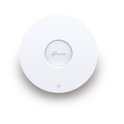 TP-Link EAP653, AX3000 Потолочная двухдиапазонная точка доступа Wi-Fi 6, 1 гиг. порт RJ45, до 574 Мбит/с на 2,4 ГГц + до 2402 Мбит/с на 5 ГГц, PoE 802.3at, 4 встр.антенны, MU-MIMO, БП нет в комплекте
