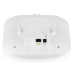 Точка доступа Zyxel NebulaFlex NWA110AX, WiFi 6, 802.11a/b/g/n/ac/ax (2,4 и 5 ГГц), MU-MIMO, антенны 2x2, до 575+1200 Мбит/с, 1xLAN GE, PoE, защита от 4G/5G, БП в комплекте
