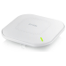 Точка доступа Zyxel NebulaFlex Pro WAX510D, WiFi 6, 802.11a/b/g/n/ac/ax (2,4 и 5 ГГц), MU-MIMO, антенны 2x2, до 575+1200 Мбит/с, 1xLAN GE, PoE, защита от 4G/5G