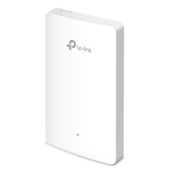 TP-Link EAP615-WALL, AX1800 Встраиваемая в стену двухдиапазонная точка доступа WiFi 6, 1 гиг. Uplink + 3 Dounlink порта RJ45, до 574 Мбит/с на 2,4 ГГц + до 1201 Мбит/с на 5 ГГц, PoE 802.3at/af