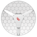 MikroTik LHG 60G (60GHz antenna, 802.11ad wireless, four core 716MHz CPU, 256MB RAM, 1x Gigabit LAN, RouterOS L3, POE, PSU) for use as CPE in Point -to-Multipoint setups for connections up to 800m