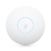 Ubiquiti Access Point U6 Enterprise WiFi 6 support (2.4/5/6 GHz bands), 10.2 Gbps aggregate throughput rate, (1) 2.5GbE RJ45 port (PoE In)Powered with PoE+
