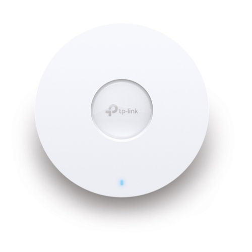 TP-Link EAP670, AX5400 Потолочная двухдиапазонная точка доступа Wi-Fi 6, до 574 Мбит/с на 2,4 ГГц + до 4804 Мбит/с на 5 ГГц,  питание PoE 802.3at и 12 v DC, 6 встроенных антенн, MU-MIMO