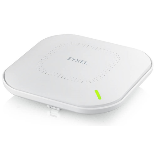 Точка доступа Zyxel NebulaFlex Pro WAX610D, WiFi 6, 802.11a/b/g/n/ac/ax (2,4 и 5 ГГц), MU-MIMO, антенны 4x4 с двойной диаграммой, до 575+2400 Мбит/с, 1xLAN 2.5GE, 1xLAN GE, PoE, защита от 4G/5G