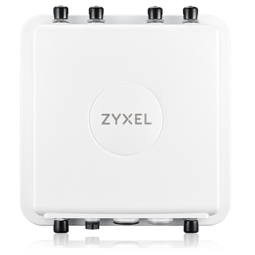 Уличная точка доступа Zyxel NebulaFlex Pro WAX655E, WiFi 6, 802.11a/b/g/n/ac/ax (2,4 и 5 ГГц), внешние N-type антенны 2x2/4x4 (отдельно), до 575+4800 Мбит/с, 1xLAN 2.5GE, IP67, PoE only