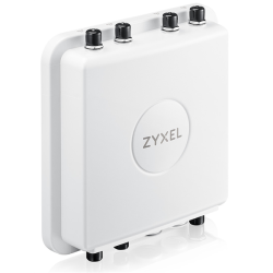 Уличная точка доступа Zyxel NebulaFlex Pro WAX655E, WiFi 6, 802.11a/b/g/n/ac/ax (2,4 и 5 ГГц), внешние N-type антенны 2x2/4x4 (отдельно), до 575+4800 Мбит/с, 1xLAN 2.5GE, IP67, PoE only