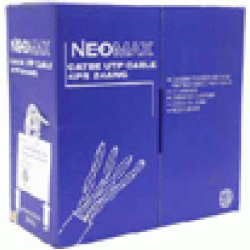 Кабель NEOMAX [NM10031] U/UTP cat.5е 4 пары (305 м) 0.51 мм (24 AWG) Медь, внешний, PE, черный