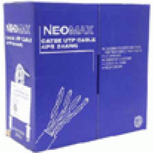 Кабель NEOMAX [NM10031] U/UTP cat.5е 4 пары (305 м) 0.51 мм (24 AWG) Медь, внешний, PE, черный