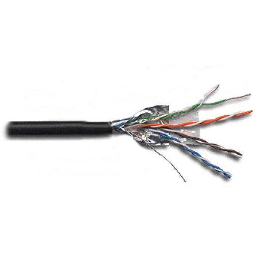 Кабель LANMASTER FTP 4 пары, кат. 5Е, 200Mhz, PE, для внешней прокладки, с водоблок. слоем, 305 м