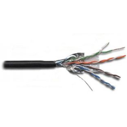 Кабель LANMASTER UTP, 4 пары, кат. 5Е, 350Mhz, PE, для внешней прокладки, 305 м