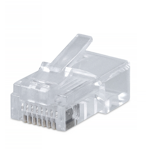 Cabeus 8P8C Коннектор RJ-45 под витую пару, категория 5e, универсальный, для проводников с толщ. по изол. до 1,05 мм