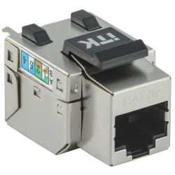ITK Модуль Keystone Jack кат. 5E FTP 110 IDC 90 град. розет.
