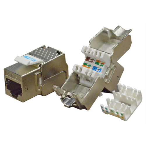Модуль Keystone RJ45, Cat.5E, STP, 180 градусов