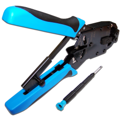 Обжимной инструмент 4P, 6P, 8P, с храповым механизмом