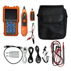 Тестер для сетей видеонаблюдения с трассировкой кабельных линий и мультиметром