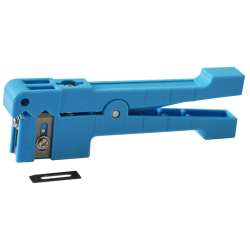 Инструмент для снятия оболочки оптического кабеля диаметром от 2 до 6 мм