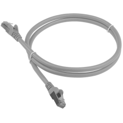 Патч-корд LANMASTER LSZH FTP кат.6, 7.0 м, серый