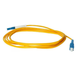 Патч-корд оптический TWT, PVC, симплексный, LC/UPC-LC/UPC, SM OS2, 1.0 м