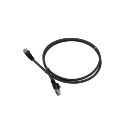 Патч-корд LANMASTER LSZH UTP кат.5e, 10 м, черный