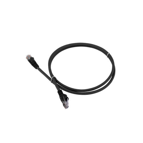 Патч-корд LANMASTER LSZH UTP кат.5e, 10 м, черный