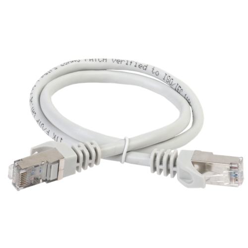 ITK Коммутационный шнур кат.5Е FTP, LSZH, 5м, серый