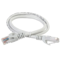 ITK Коммутационный шнур (патч-корд), кат.5E UTP, 7м, серый