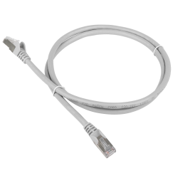 Патч-корд TWT FTP кат.5e, с заливными колпачками, 5.0 м, серый