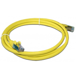 Патч-корд LANMASTER LSZH FTP кат.6, 0.5 м, желтый