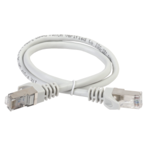 ITK Коммутационный шнур (патч-корд), кат.5Е FTP, 3м, серый