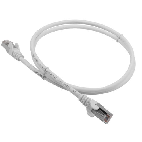 Патч-корд LANMASTER LSZH FTP кат.5e, 2.0 м, белый