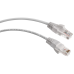 Cabeus PC-UTP-RJ45-Cat.5e-1m-LSZH Патч-корд U/UTP, категория 5е, 2xRJ45/8p8c, неэкранированный, серый, LSZH, 1м