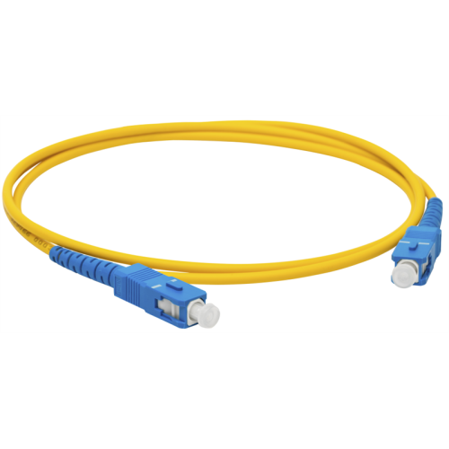 Патч-корд оптический LANMASTER, LSZH, симплексный, SC/UPC-SC/UPC, SM OS2, 3.0 м