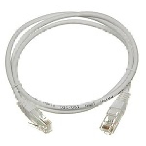 Патч-корд TWT UTP кат.5e, с заливными колпачками, 5.0 м, белый