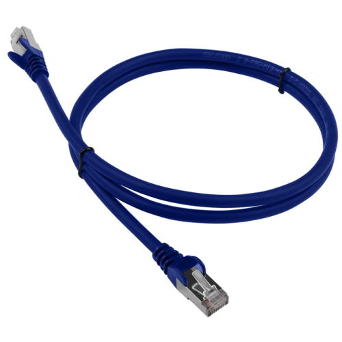 Патч-корд LANMASTER LSZH FTP кат.6, 1.0 м, синий