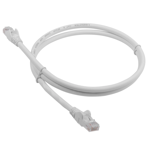 Патч-корд LANMASTER LSZH UTP кат.6, 3.0 м, серый