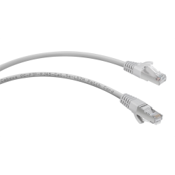 Cabeus PC-FTP-RJ45-Cat.5e-5m-LSZH Патч-корд F/UTP, категория 5е, 2xRJ45/8p8c, экранированный, серый, LSZH, 5м