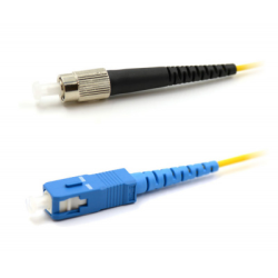 Патч-корд оптический TWT, PVC, симплексный, SC/UPC-FC/UPC, SM OS2, 1.0 м