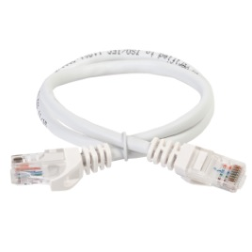 ITK Коммутационный шнур (патч-корд), кат.5Е UTP, 3м, белый