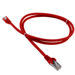 Патч-корд LANMASTER LSZH FTP кат.5e, 10 м, красный