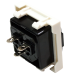 Гнездо IEC 60320 C13 с блокировкой, 10A, 250V, формата Mosaic, 45x45 мм