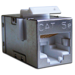 Повторитель портов RJ-45, экранированный, кат.5E, формата Keystone