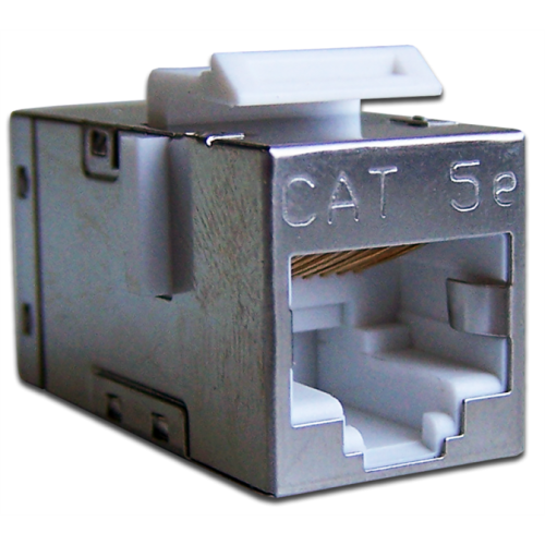 Повторитель портов RJ-45, экранированный, кат.5E, формата Keystone
